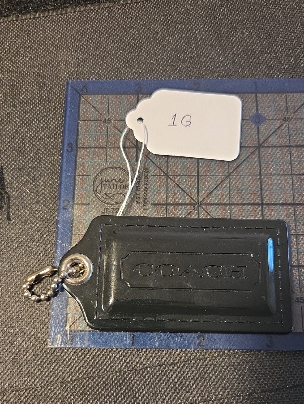 Coach Black Hangtag - Picture 2 of 5